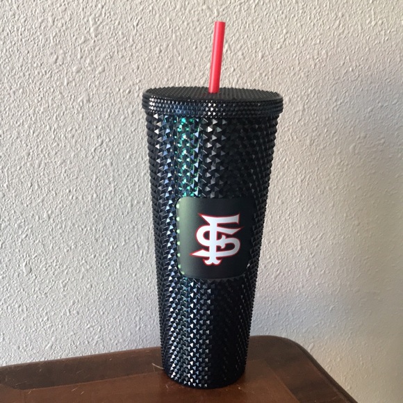 Starbucks studded‎ venti tumbler CSU Fresno State